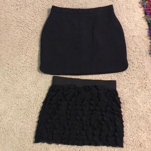 Bundle of 2 Black skirts